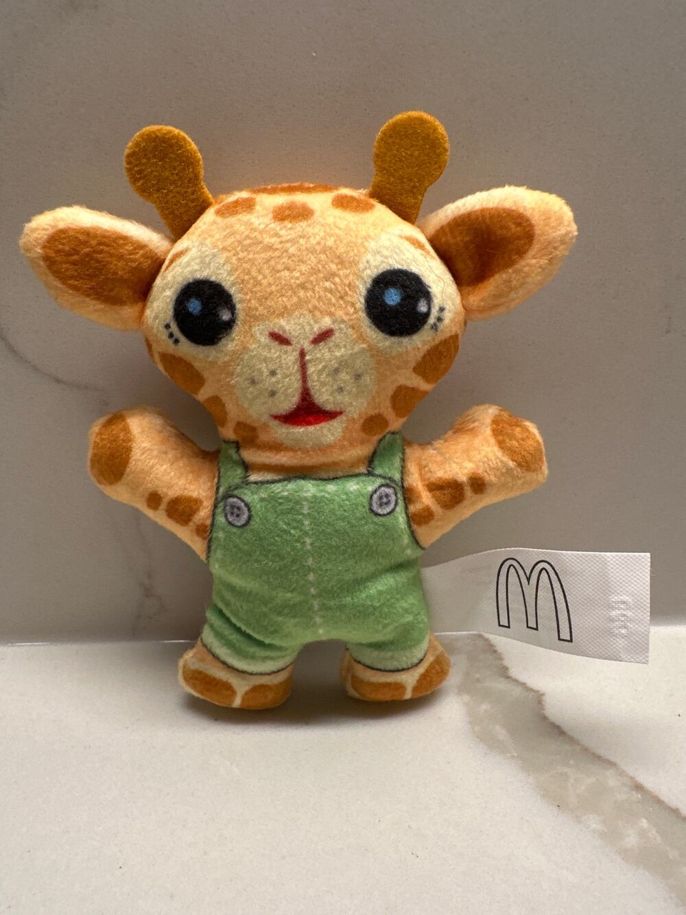 Mcdonalds 2020 Stuffed Plush Giraffe For Toddler Under 3 Happy Meal Toy